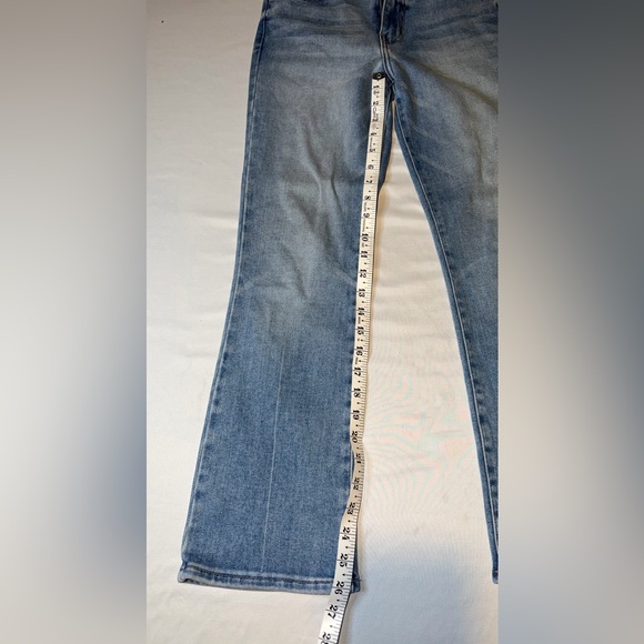 L.T.J Letter To Juliet Bambino Jeans Size 24 Light Wash Flare Stretch Denim - Picture 5 of 8